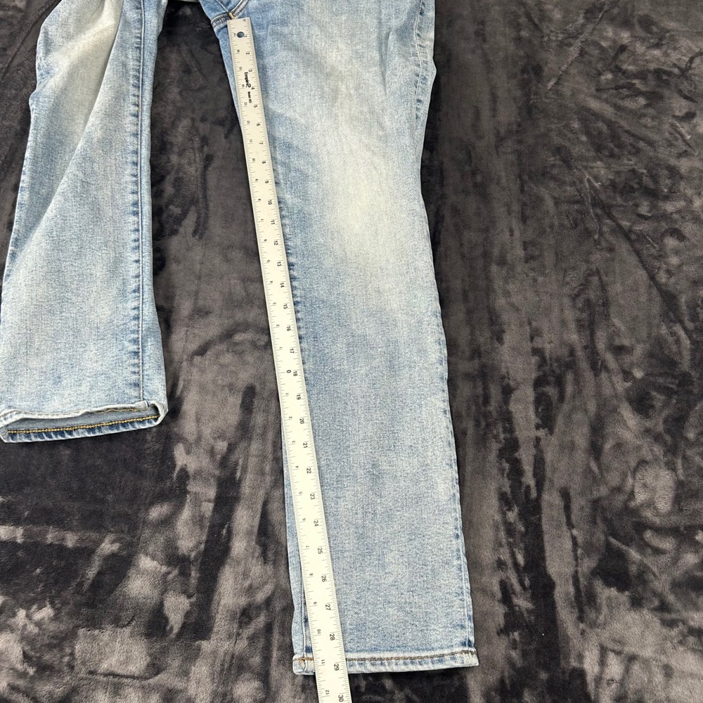 American Eagle Slim Straight Jeans Mens 30x30 Light Wash Airflex+ Denim - Picture 3 of 10